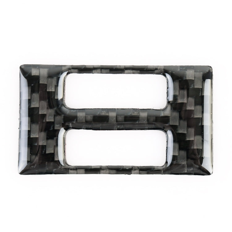 Car Carbon Fiber Air Conditioning Switch Decorative Sticker for Audi A4L / A5 / Q5 2009-2016, Air Conditioning Switch
