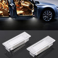 2 PCS LED Car DC 12V 1.5W 6000K 100LM Door Lights 18LEDs SMD-3014 Lamps for BMW F10, For BMW F10