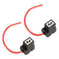 2 PCS Car H1 / H3 Bulb Holder Base Female Socket with Wire, H1 / H3
