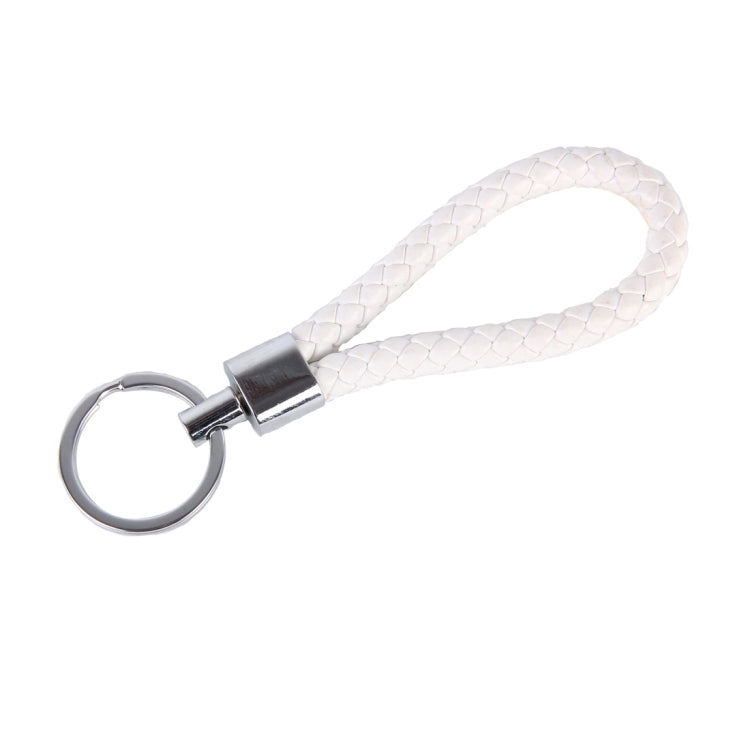 5pcs Car Key Ring Holder With Leather Strip, Car Key Ring Holder(White), Car Key Ring Holder(Yellow), Car Key Ring Holder(Orange), Car Key Ring Holder(Pink)