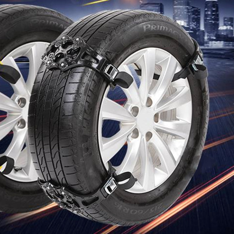 6PCS Car Snow Tire Anti-skid Chains For Family Car, Anti-skid Chains 3