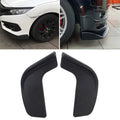 2 PCS Universal Fit Car Front Bumper Spoiler Lip Splitter Diffuser SUV ABS Front Shovel, Length: 57cm, Length: 57cm