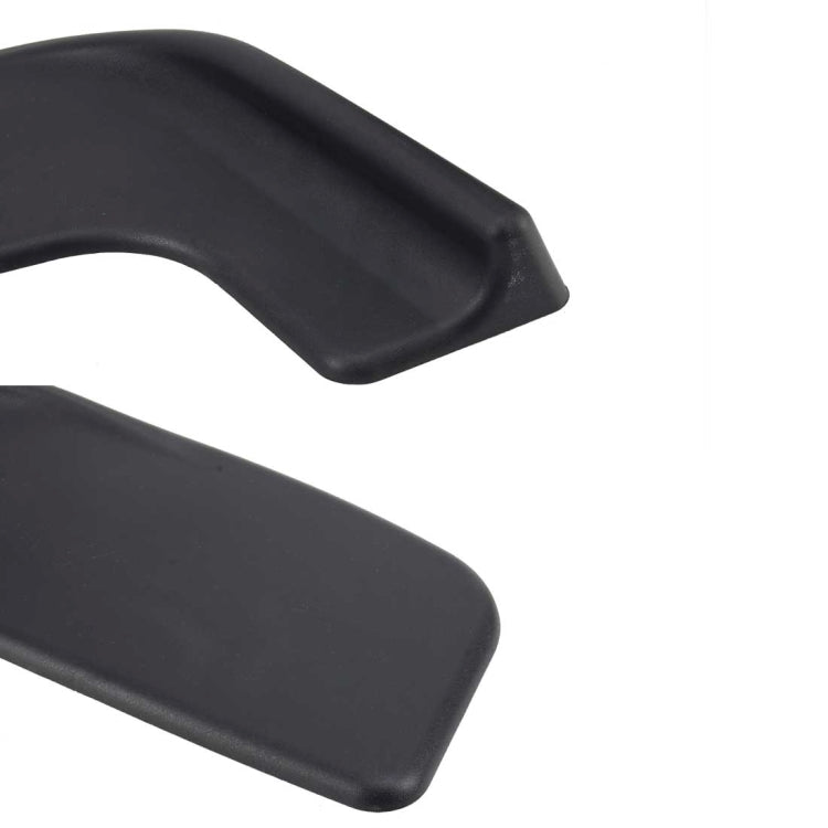 2 PCS Universal Fit Car Front Bumper Spoiler Lip Splitter Diffuser SUV ABS Front Shovel, Length: 57cm, Length: 57cm