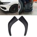 2 PCS Universal Fit Car Front Bumper Spoiler Lip Splitter Diffuser SUV ABS Front Shovel, Length: 74cm, Length: 74cm