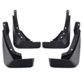 4 PCS Car Auto Semi-Rigid PVC Splash Flaps Mudguards Fender Guard for Audi A4L 2016 Version, For 2016 A4L