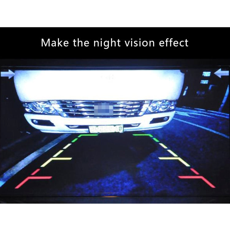 656x492 Effective Pixel  NTSC 60HZ CMOS II Waterproof Car Rear View Backup Camera With 4 LED Lamps for Renault Koleos 2008-2015 Version, For Renault Koleos 2008-2015 Version