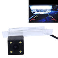 656x492 Effective Pixel  NTSC 60HZ CMOS II Waterproof Car Rear View Backup Camera With 4 LED Lamps for Renault Kadjar 2016 Version, For Renault Kadjar 2016 Version