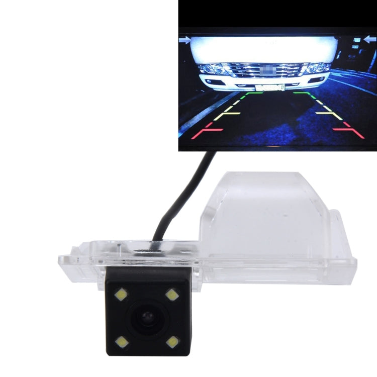 656x492 Effective Pixel NTSC 60HZ CMOS II Waterproof Car Rear View Backup Camera With 4 LED Lamps for Chevrolet Cruze 2013 Version, For Chevrolet Cruze 2013 Version