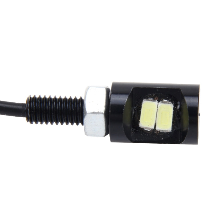 2 PCS 2W 100 LM 6500K Car License Plate Light with 2 SMD-5630 Lamps, DC 12V, 2W 100 LM 6500K