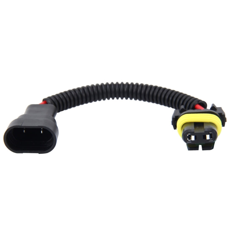 2 PCS 9005/9006 Car HID Xenon Headlight Male to Female Conversion Cable, 9005/9006