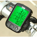 SunDing SD-563B Multifunction Wired LCD Screen Waterproof Bicycle Computer Odometer Speedometer withLight Control Backlight Function, SD-563B