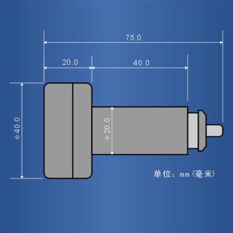 2 in 1 Universal Car Digital Voltage Meter Temperature Meter (Random Color Delivery), Without USB Charger