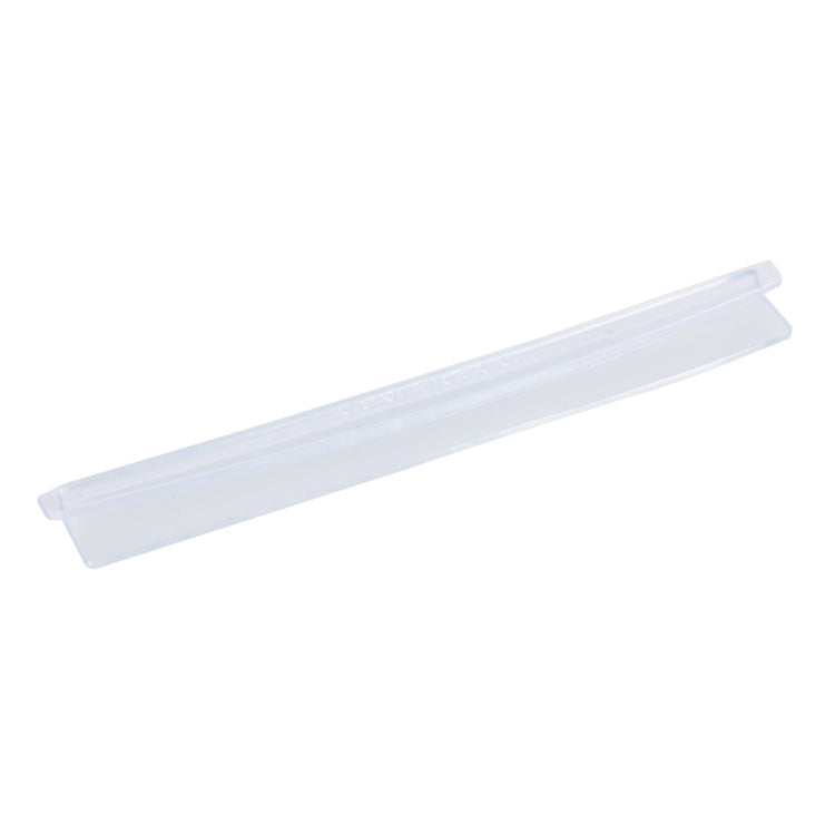 FR JG-031 8 PCS Rubber Car Side Door Edge Protection Guards Cover Trims Stickers, Transparent, White, Black