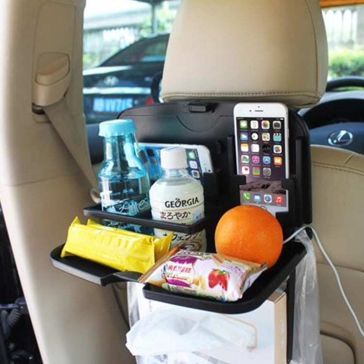 SHUNWEI SD-1509 Car Auto Back Seat Folding Table Drink Food Cup Tray Holder Stand Desk Multi-purpose Travel Dining Tray, SD-1509, Travel Dining Tray