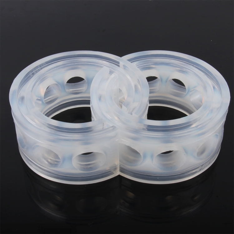 2 PCS Car Auto A Type Shock Absorber Spring Bumper Power Cushion Buffer, Spring Spacing: 47mm, Colloid Height: 80mm, A  Type（Spring Spacing: 47mm, Height: 80mm）