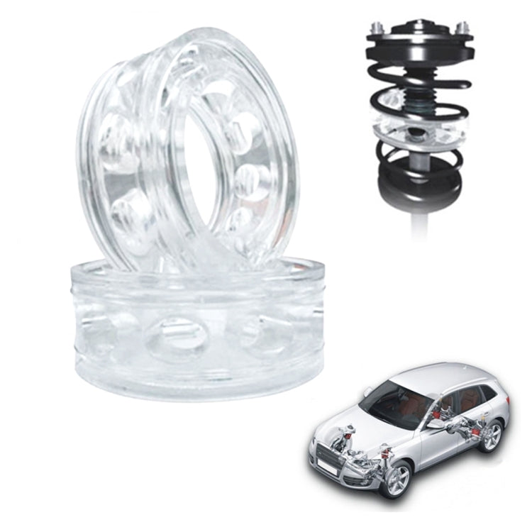 2 PCS Car Auto B Type Shock Absorber Spring Bumper Power Cushion Buffer, Spring Spacing: 34mm, Colloid Height: 62mm, B Type（Spring Spacing: 34mm, Height: 62mm）