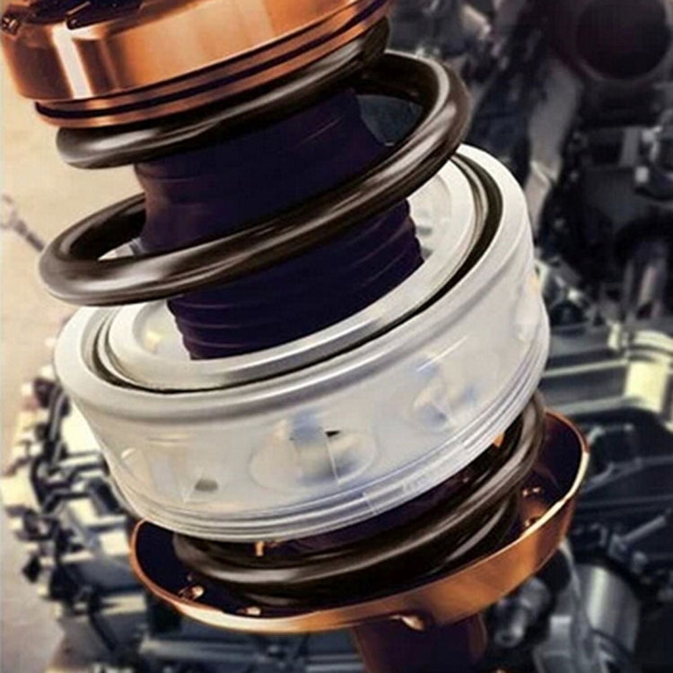 2 PCS Car Auto F Type Shock Absorber Spring Bumper Power Cushion Buffer, Spring Spacing: 13mm, Colloid Height: 36mm, F Type（Spring Spacing: 13mm, Height: 36mm）