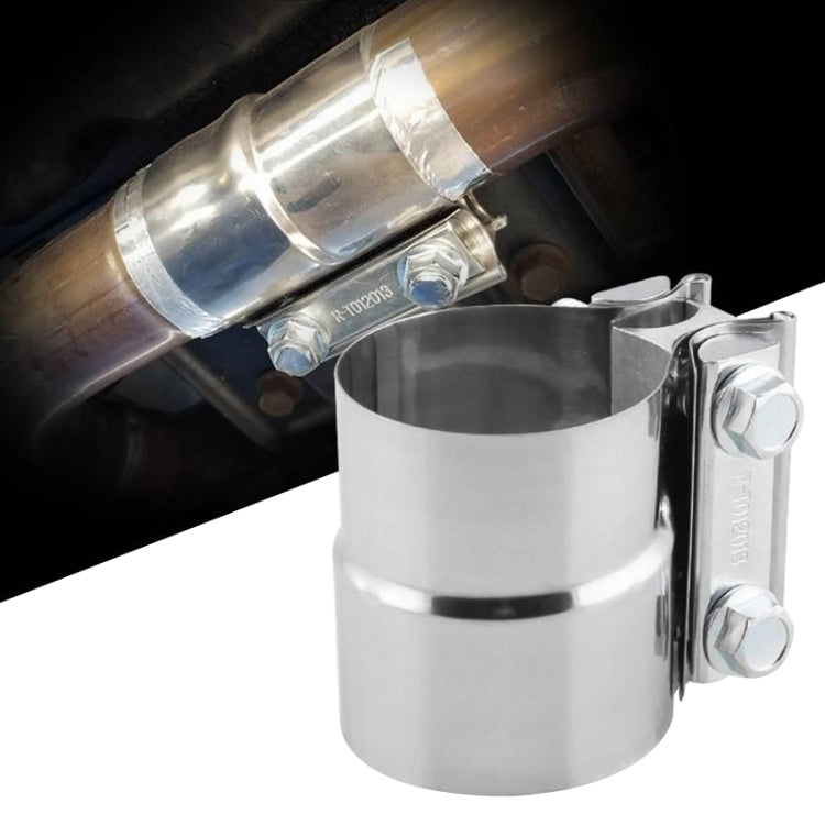 4 inch Car Turbo Exhaust Downpipe Stainless Steel Lap Joint Band Clamp, 4 inch