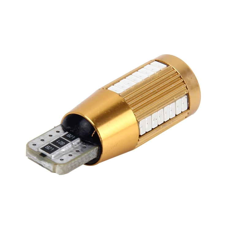 2 PCS T10 2W 180 LM 5500K Constant Current Car Clearance Light with 38 SMD-3014 Lamps, DC 12-16V, 38 SMD-3014 Lamps, T10+2W Blue Light