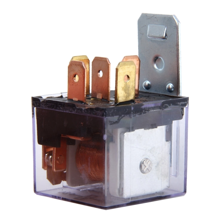 10 PCS JD-1914 80 AMP 12V Waterproof Car Auto Five Plugs Relay, 80A