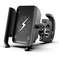 Motorcycle Aluminum Alloy Mobile Phone Bracket with Hook, Suitable for 4-6.5 inch Phones