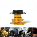 Universal Aluminum Car Steering Wheel Quick Release HUB Racing Adapter Snap Off Boss Kit, A1566