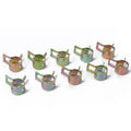10 PCS 8mm Car Spring Clip Fuel Line Hose Clip Water Pipe Air Tube Clamp Fastener, 10 PCS 8mm