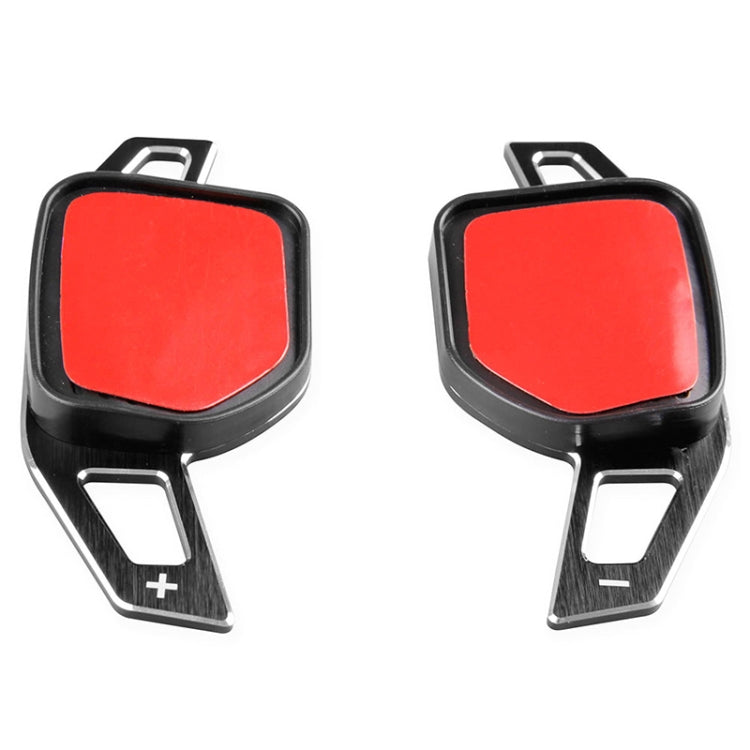 Car Modification Aluminum Paddle Shift Extensions for  Audi A1-A7 / Q5 Steering Wheel Gear Shifters, For Audi A1-A7 / Q5