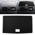 Car Carbon Fiber Console Navigation Panel Decorative Sticker for Mercedes-Benz W204 C Class 2007-2010, Console Navigation