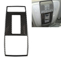 Car Carbon Fiber Reading Lamp Frame Decorative Sticker for Mercedes-Benz W204 2007-2013 / W212 2010-2012, Reading Lamp Frame