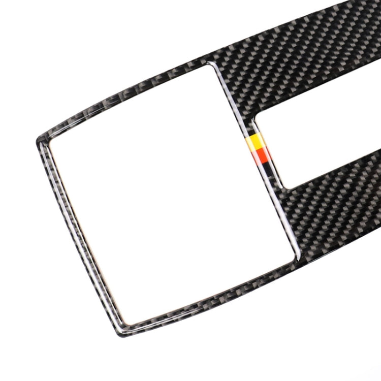 Car German Flag Carbon Fiber Reading Lamp Frame Decorative Sticker for Mercedes-Benz W204 2007-2013 / W212 2010-2012, Reading Lamp Frame (German Flag)