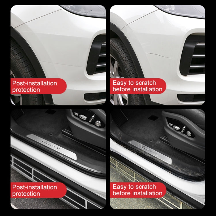 Universal Car Door Invisible Anti-collision Strip Protection Guards Trims Stickers Tape, Size: 5cm x 3m, Size: 5cm x 3m