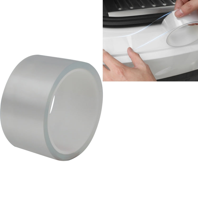 Universal Car Door Invisible Anti-collision Strip Protection Guards Trims Stickers Tape, Size: 5cm x 10m, Size: 5cm x 10m