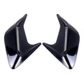 2PCS Plastic Decorative Air Flow Intake Turbo Bonnet Hood Side Vent Grille Cover With Self-adhesive Sticker