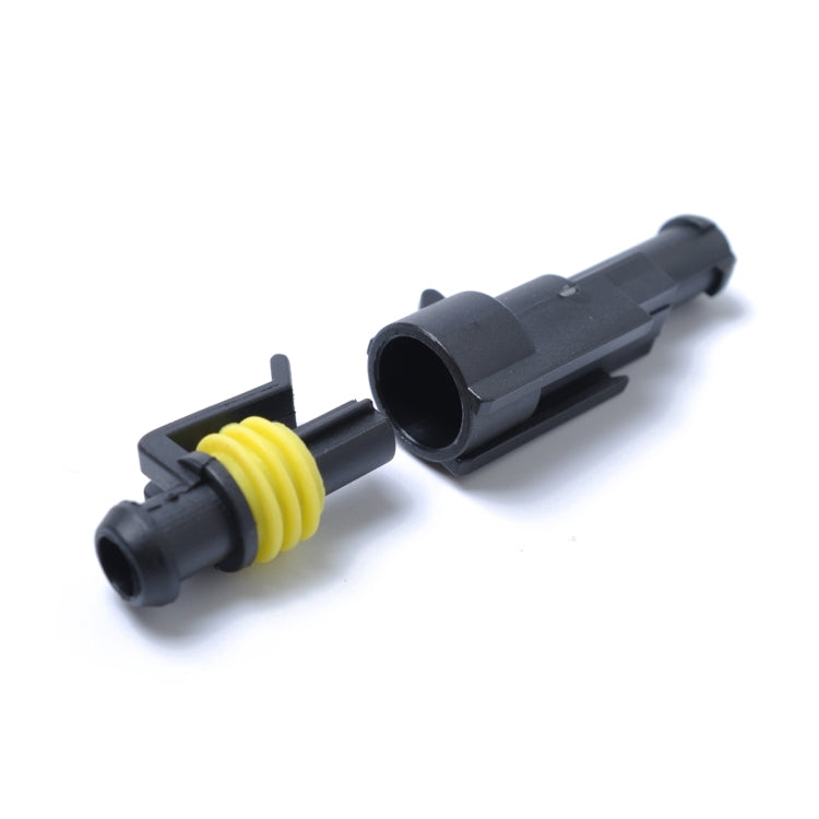 10 Sets 1 Pin Way Sealed Waterproof Electrical Wire Connector Plug Terminal Car Auto Set, A0311
