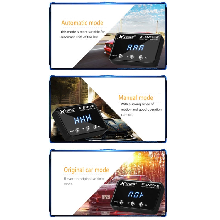 TROS KS-5Drive Potent Booster for Isuzu MUX 2012-2018 Electronic Throttle Controller, For Isuzu MUX 2012-2018