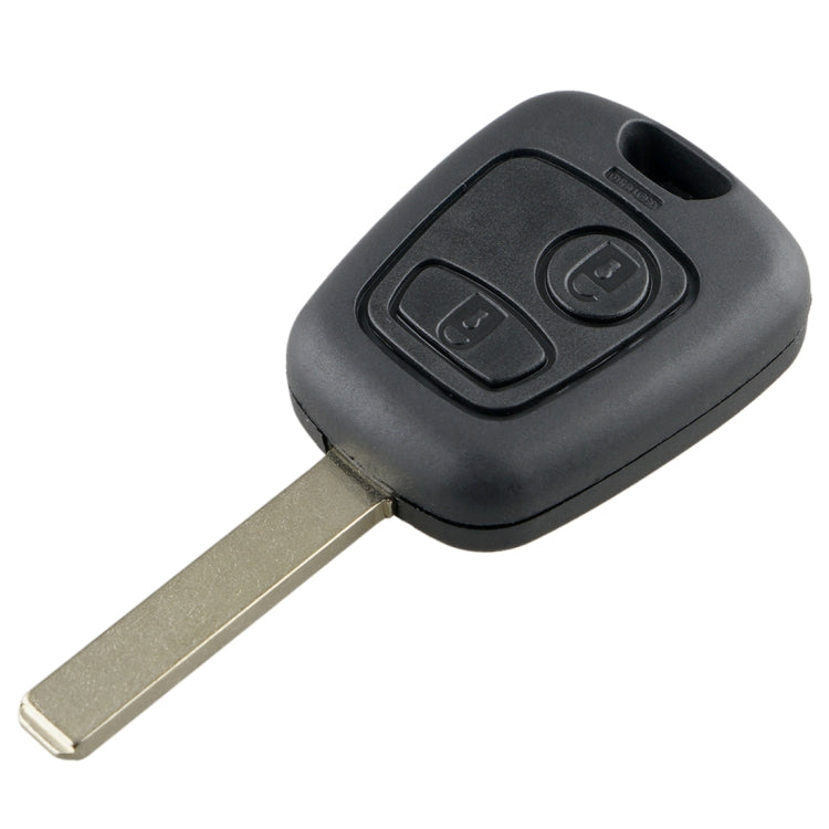 For PEUGEOT 206 / 307 2 Buttons Intelligent Remote Control Car Key with Integrated Chip & Battery, without Grooved, Frequency: 433MHz, For PEUGEOT 206 / 307