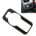 Car Carbon Fiber Headlight Panel Decorative Sticker for Volkswagen Touareg, Headlight Panel