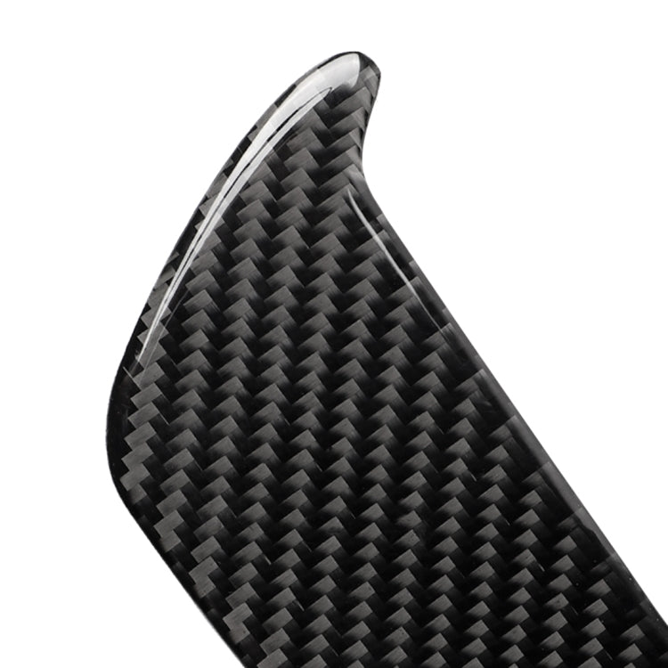 2 PCS Car Carbon Fiber Ashtray Panel Decorative Sticker for BMW 5 Series G38 528Li / 530Li / 540Li 2018, Ashtray Panel