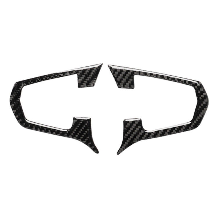 Car Carbon Fiber Steering Wheel Button Configuration A Decorative Sticker for BMW 5 Series G30/G38 X3 G01/G08, Steering Wheel, A