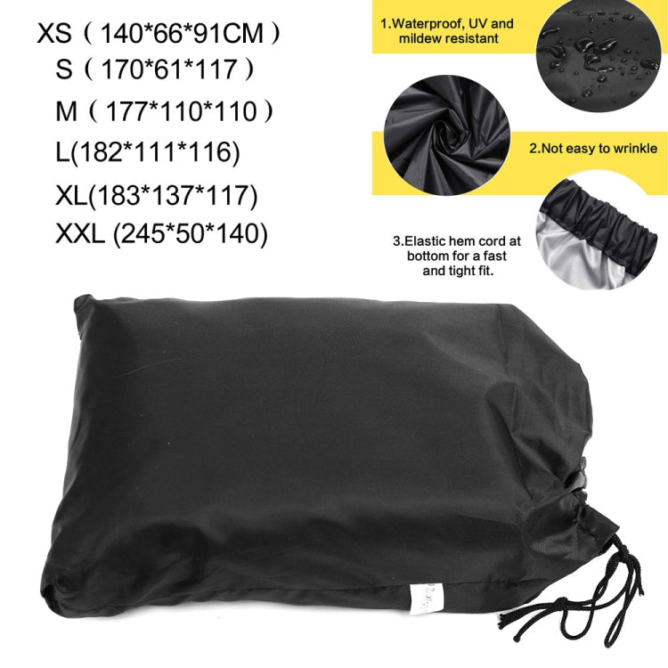 210D Oxford Cloth Waterproof Sunscreen Scooter Tractor Car Cover, Size: S, Size: S