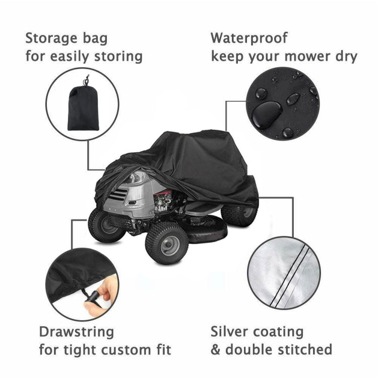210D Oxford Cloth Waterproof Sunscreen Scooter Tractor Car Cover, Size: M, Size: M