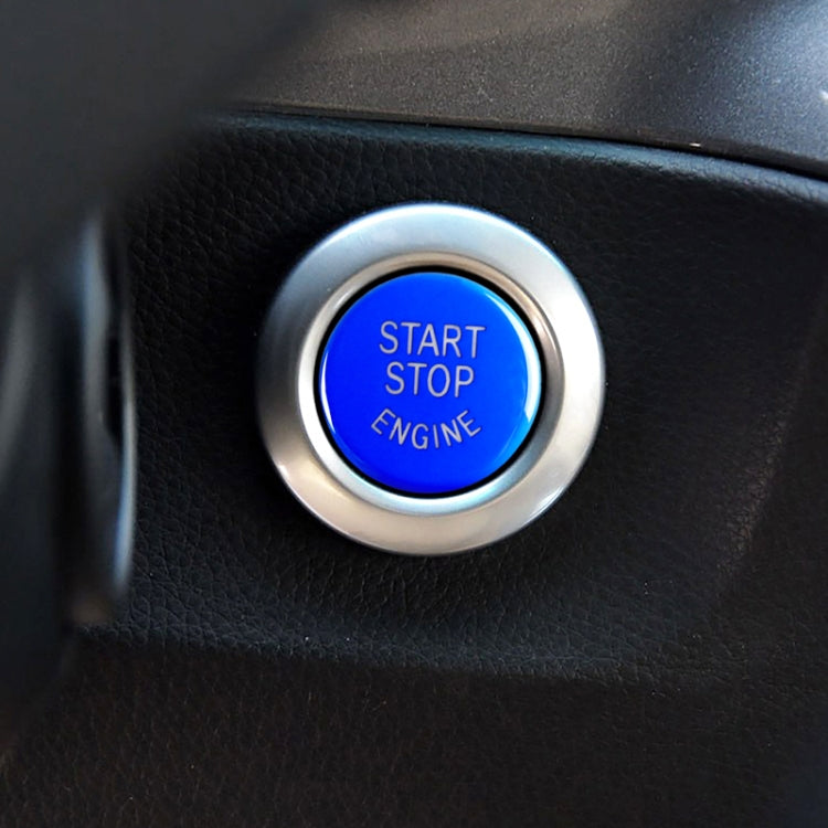 Car Engine Start Key Push Button Cover for BMW G / F Chassis,  without Start and Stop, For BMW G / F Chassis, without Start and Stop (Blue), For BMW G / F Chassis, without Start and Stop (Red), For BMW G / F Chassis,without Start and Stop (Silver)     ...