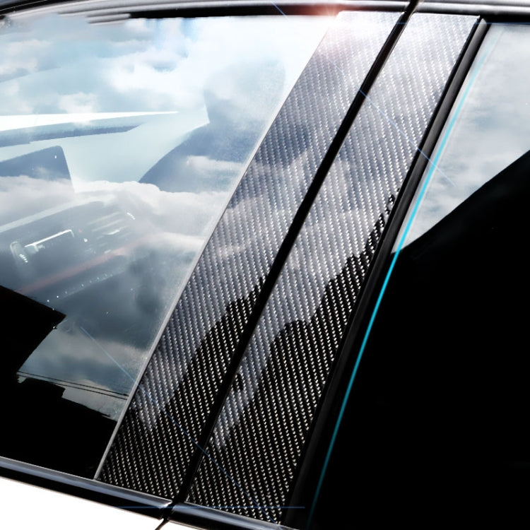 Car Carbon Fiber B Column Decorative Sticker for BMW E90 2005-2012, For BMW E90