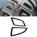 Car Carbon Fiber Left Drive Instrument Air Outlet Decorative Sticker for Honda Tenth Generation Civic 2016-2019, Instrument Air Outlet