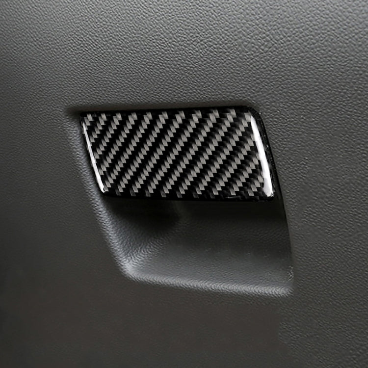 Car Carbon Fiber Toolbox Handle Decorative Sticker for Cadillac XT5 2016-2017, Toolbox Handle