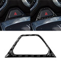 Car Carbon Fiber Warning Light Decorative Sticker for Chevrolet Camaro 2017-2019, Warning Light