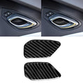 Car Carbon Fiber Door Inner Handle Wrist Panel Decorative Sticker for Chevrolet Camaro 2017-2019, Door Inner Handle Wrist Panel