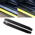 2 PCS Car Carbon Fiber Welcome Pedal Decorative Sticker for Chevrolet Camaro 2017-2019, Welcome Pedal