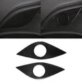 2 PCS Car Carbon Fiber Rear Horn Decorative Sticker for Chevrolet Camaro 2017-2019, Rear Horn
